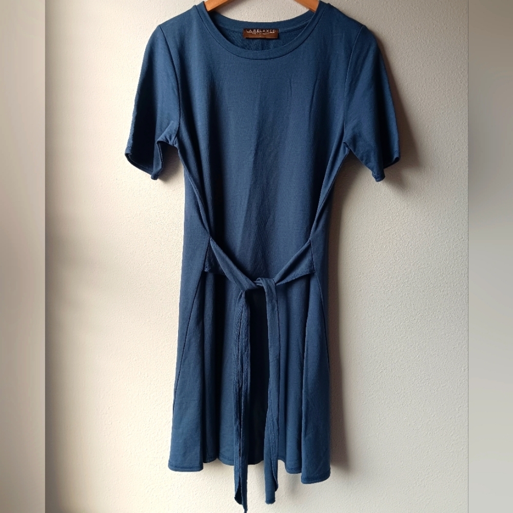 La Relaxed Blue Dress